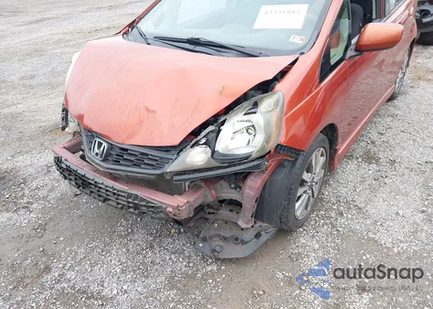 2012 Honda Fit Sport из США, поврежденный, VIN JHMGE8G50CC036658